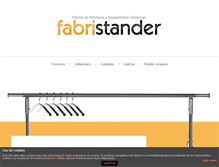 Tablet Screenshot of fabristander.com